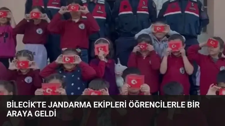 Bilecik'te Jandarma Ekipleri Öğrencilerle Bir Araya Geldi