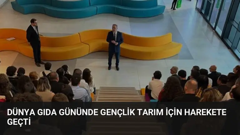 Dünya Gıda Gününde Gençlik Tarım İçin Harekete Geçti