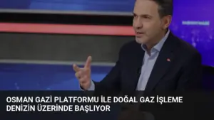Osman Gazi Platformu ile Doğal Gaz İşleme Denizin Üzerinde Başlıyor