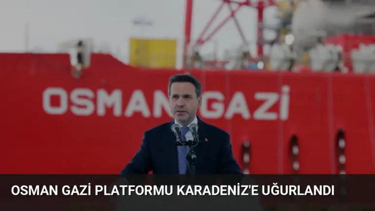 Osman Gazi Platformu Karadeniz’e Uğurlandı